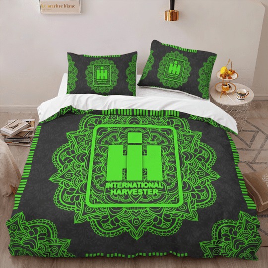 IH Harvester Mandala quilt bedding set 12