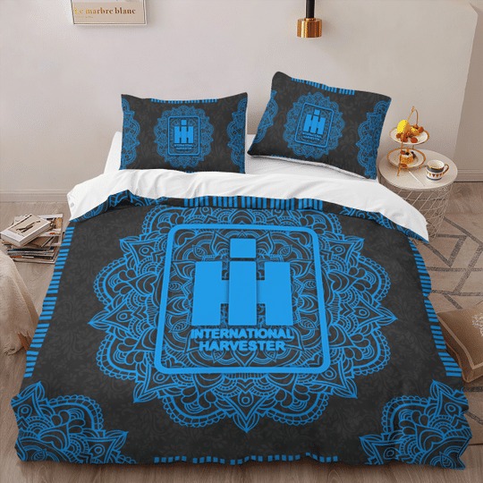 IH Harvester Mandala quilt bedding set 13