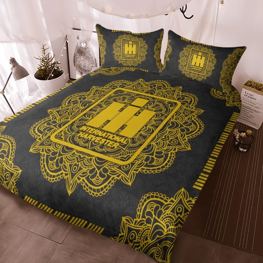 IH Harvester Mandala quilt bedding set 7