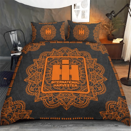 IH Harvester Mandala quilt bedding set 8