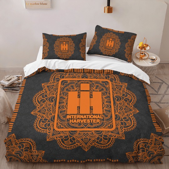 IH Harvester Mandala quilt bedding set 9