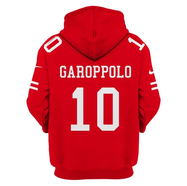 Jimmy Garoppolo 10 Garoppolo 3D Shirt hoodie1