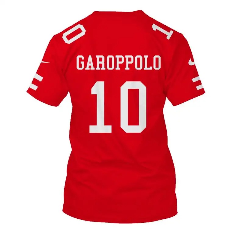 Jimmy Garoppolo 10 Garoppolo 3D Shirt hoodie3