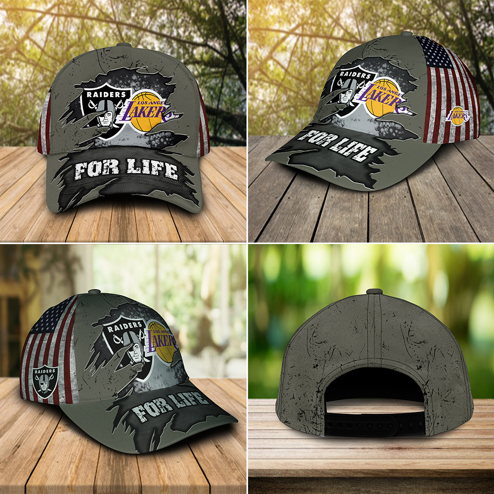 Las Vegas Raiders And Los Angeles Lakers For Life