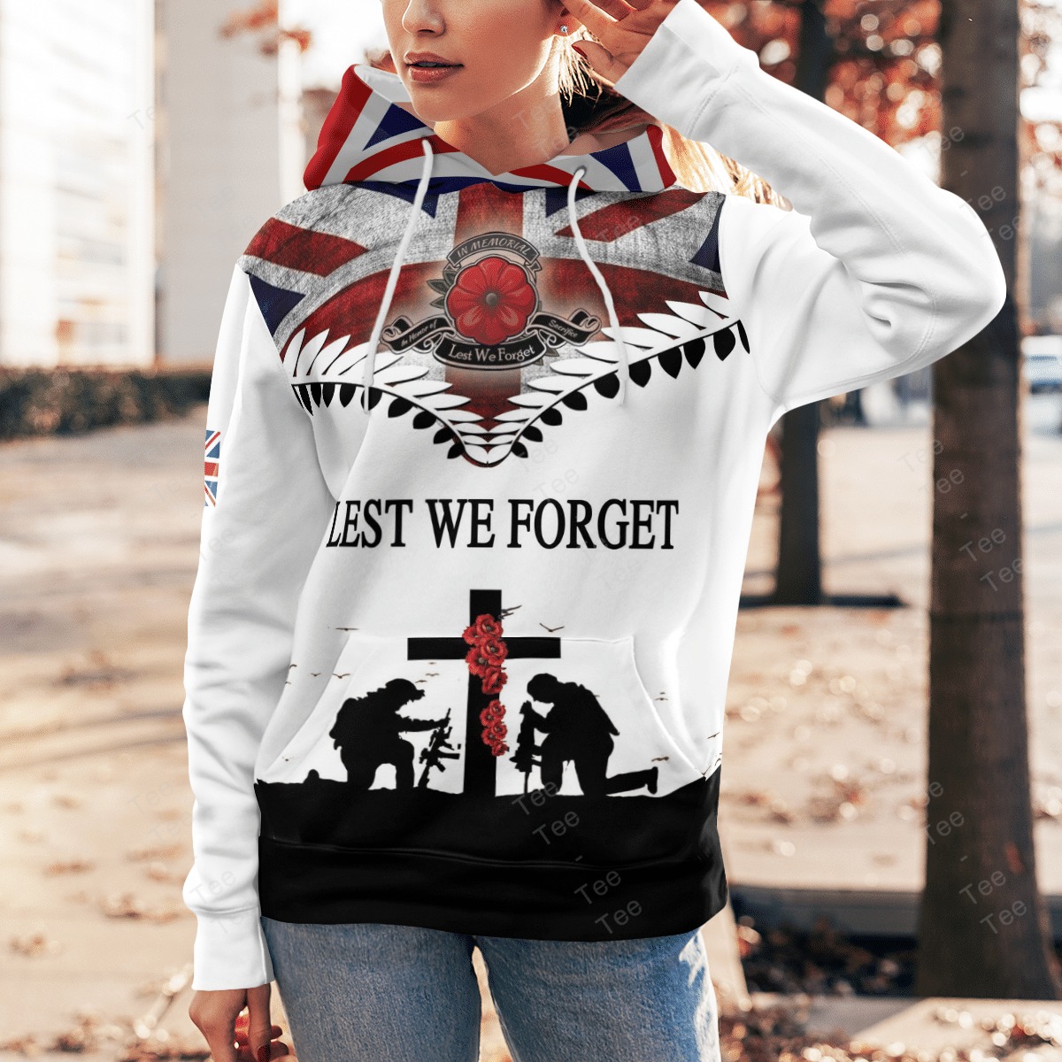 Lest we forget Veteran American flag 3d shirt, hoodie 7