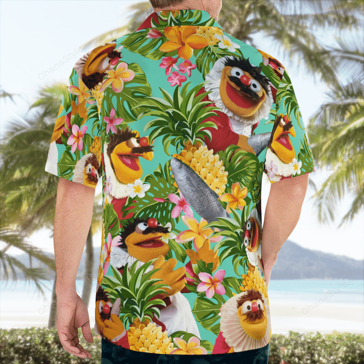 Lew zealand tropical hawaiian shirt 3