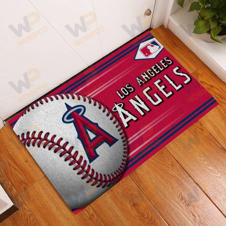 Los Angeles Angels Baseball Doormat2