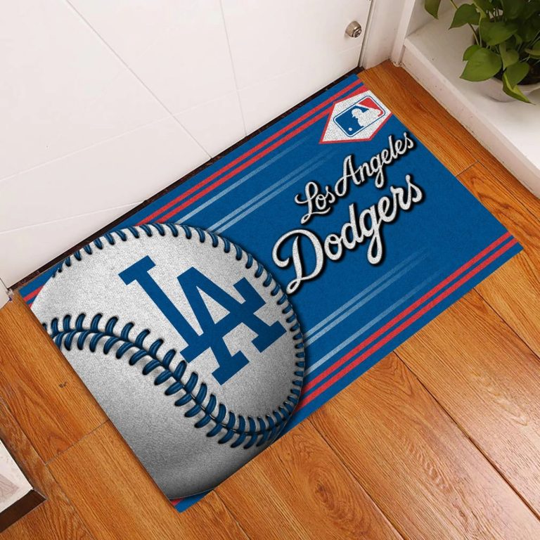 Los Angeles Dodgers Baseball Doormat2