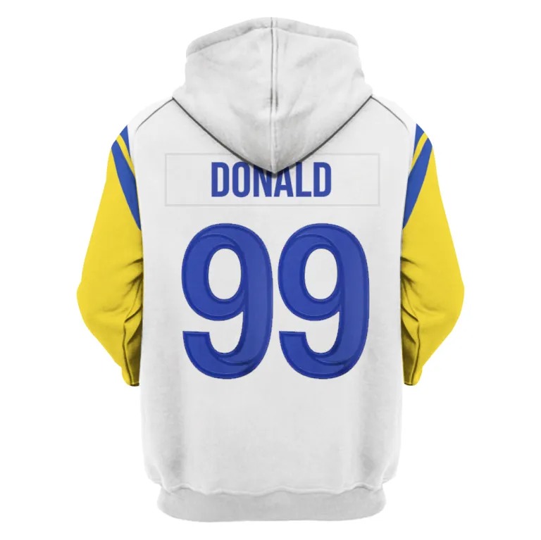 Los Angeles Rams 99 Donald 3D Shirt hoodie1