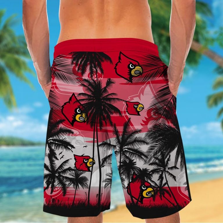 Louisville Cardinals football Tropical hawaiian shirt (5)
