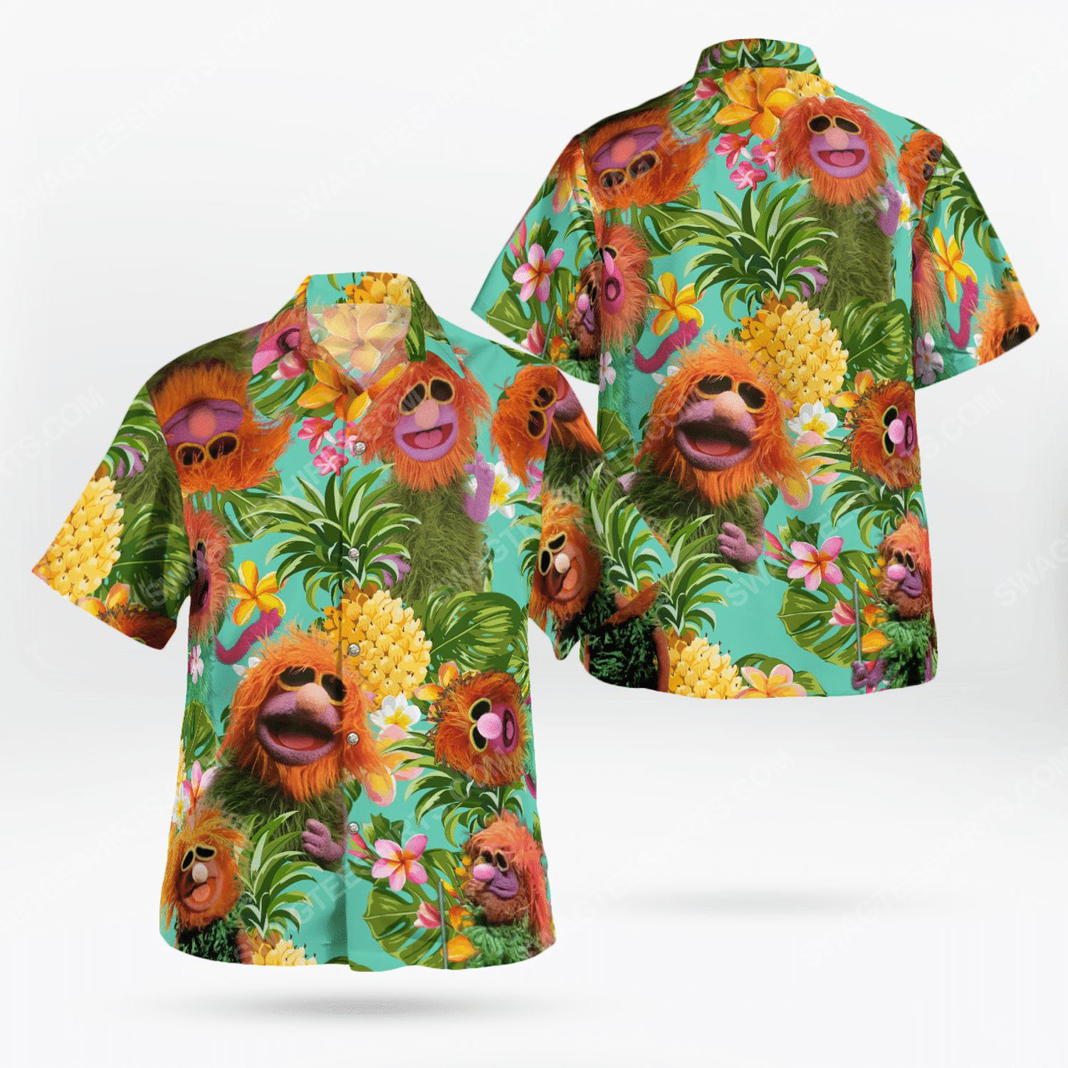 Mahna mahna the muppet show hawaiian shirt
