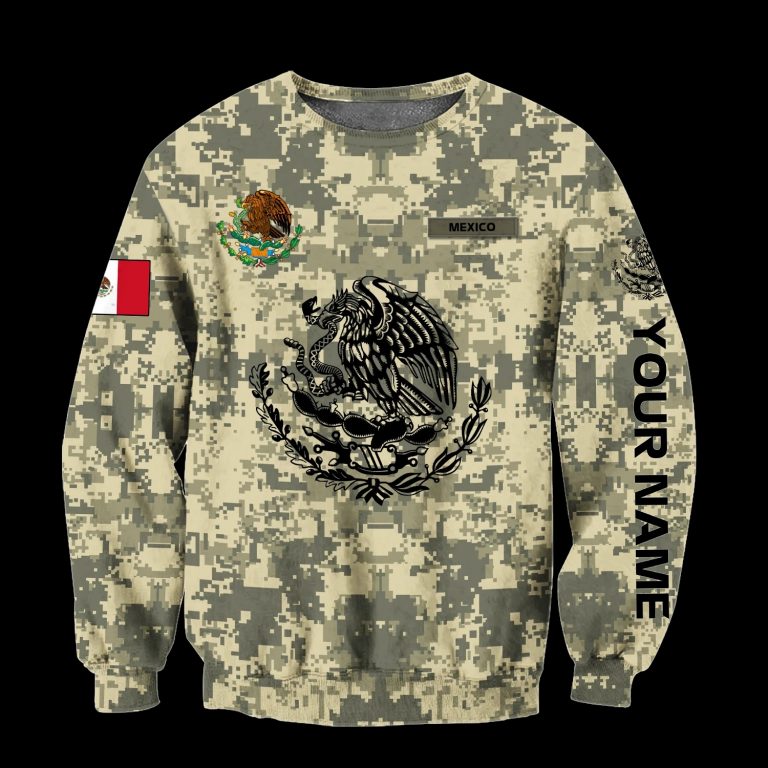 Mexican Army Mexican flag custom personalized 3d shirt, hoodie (4)