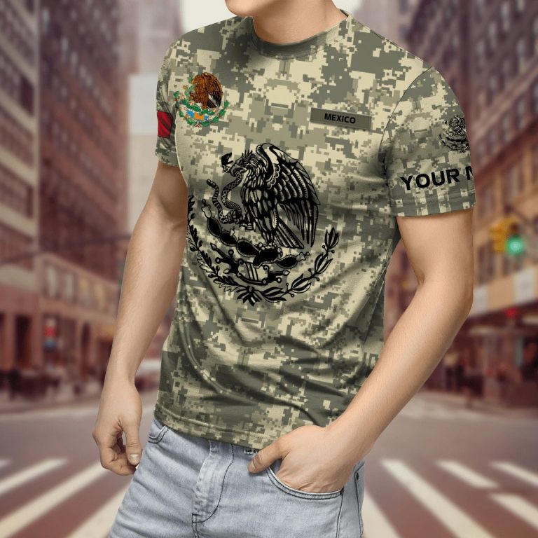 Mexican Army Mexican flag custom personalized 3d shirt, hoodie (6)