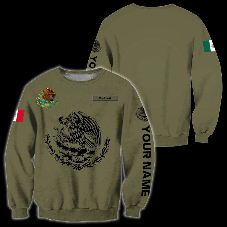 Mexican flag custom personalized 3d shirt, hoodie 3