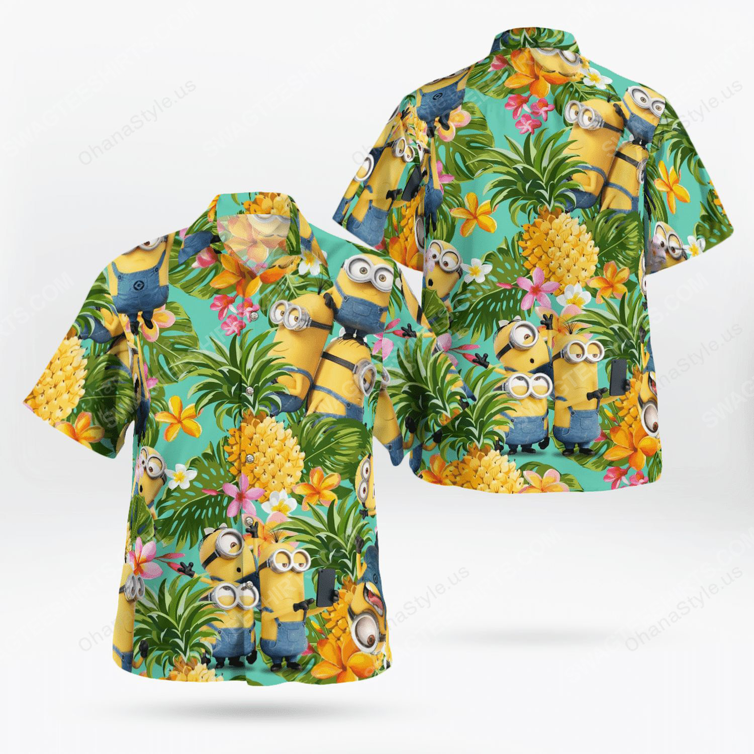 [special edition] Minion tropical hawaiian shirt – maria