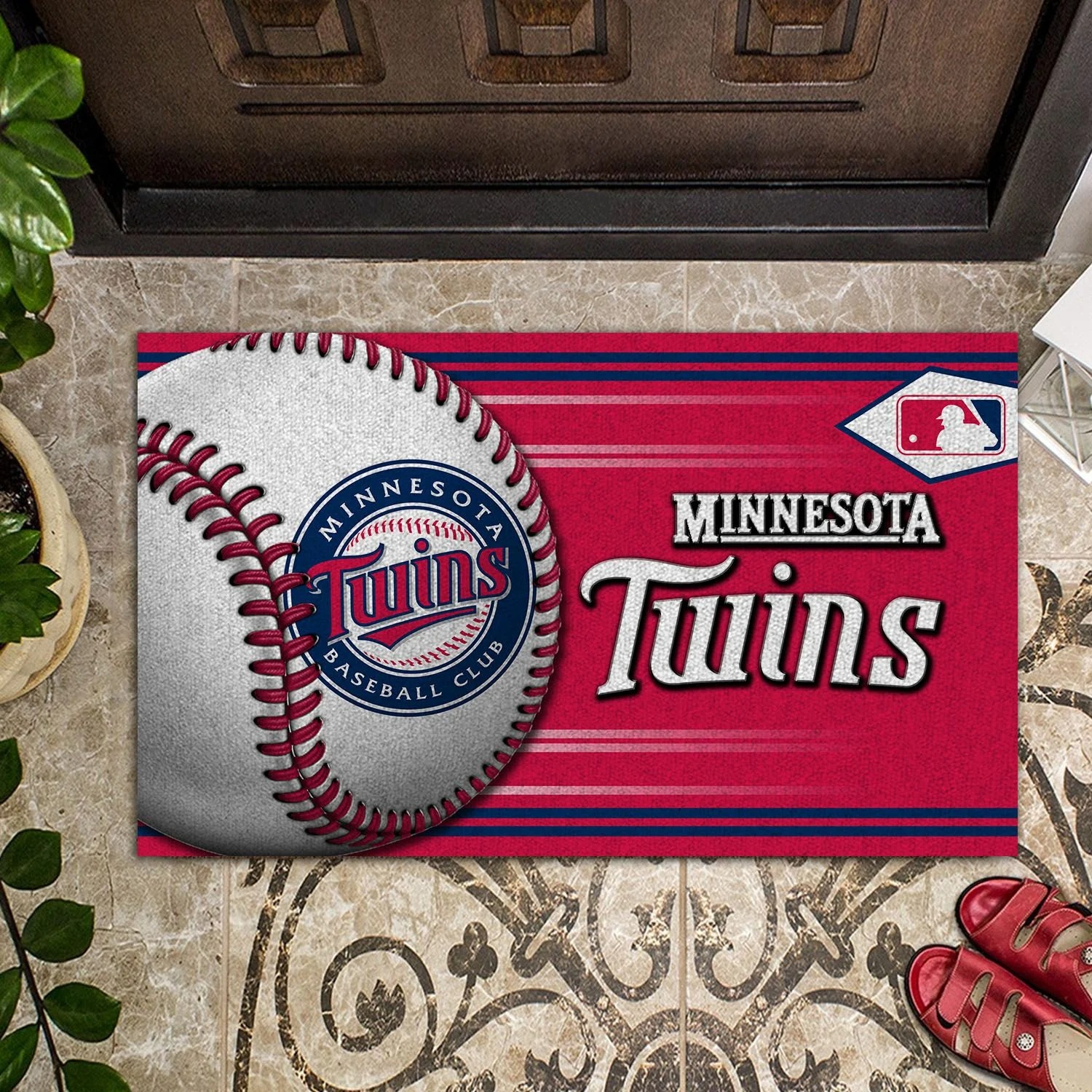 Minnesota Twins Baseball Doormat – BBS