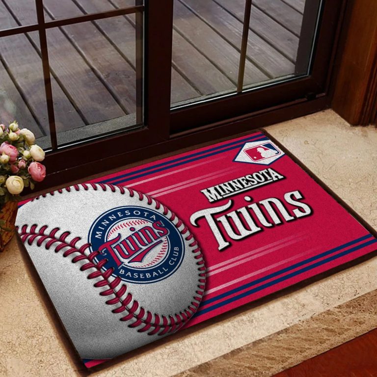 Minnesota Twins Baseball Doormat1