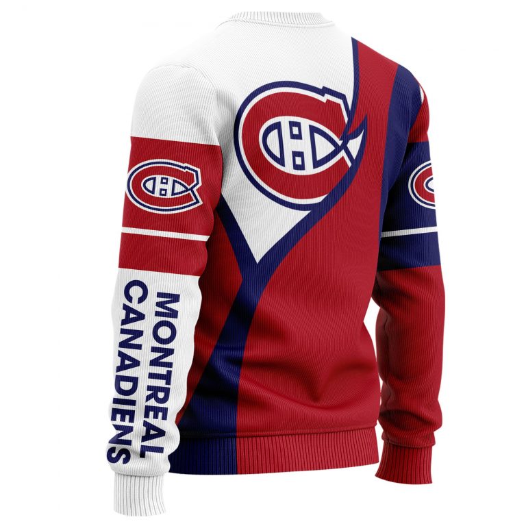 Montreal Canadiens logo custom personalized name 3d shirt, hoodie 4