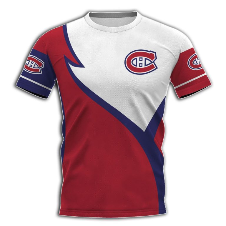 Montreal Canadiens logo custom personalized name 3d shirt, hoodie 5