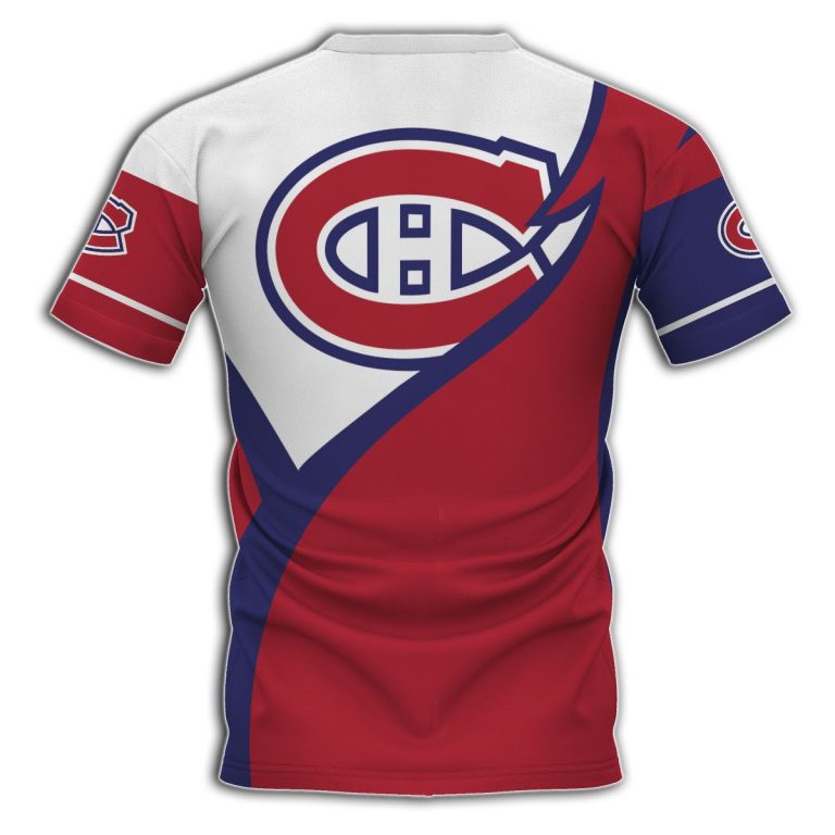 Montreal Canadiens logo custom personalized name 3d shirt, hoodie 6