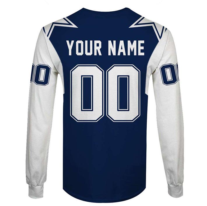 NFL Dallas Cowboys Custom Name And Number 3D Hoodie, Shirt3
