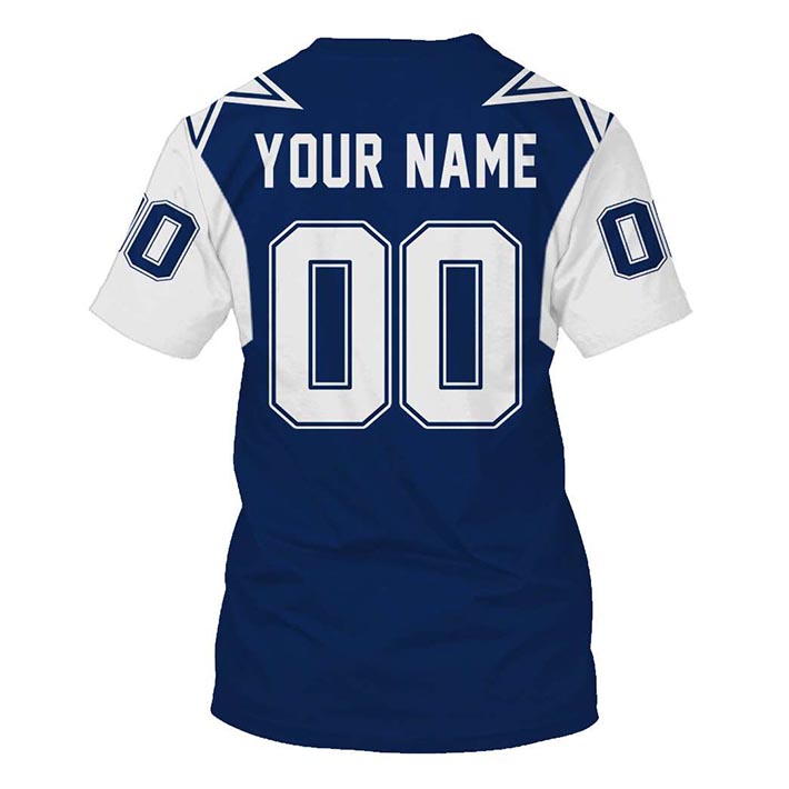 NFL Dallas Cowboys Custom Name And Number 3D Hoodie, Shirt5