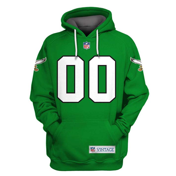 NFL Philadelphia Eagles Custom Name And Number 3D Hoodie, Shirt – LIMITED EDITION
