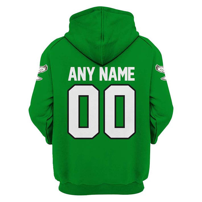 NFL Philadelphia Eagles Custom Name And Number 3D Hoodie, Shirt1