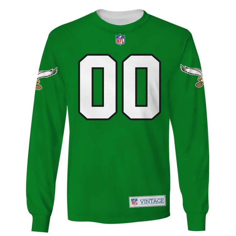 NFL Philadelphia Eagles Custom Name And Number 3D Hoodie, Shirt2