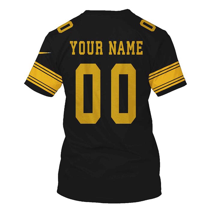 NFL Pittsburgh Steelers Custom Name And Number 3D Hoodie, Shirt5