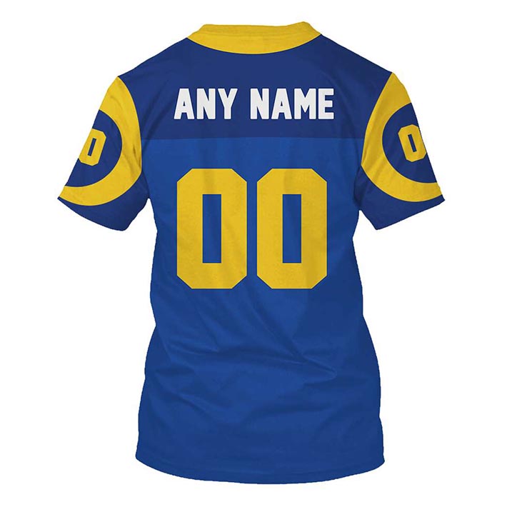 National Football League Los Angeles Rams Custom Name And Number 3D Hoodie, Shirt5