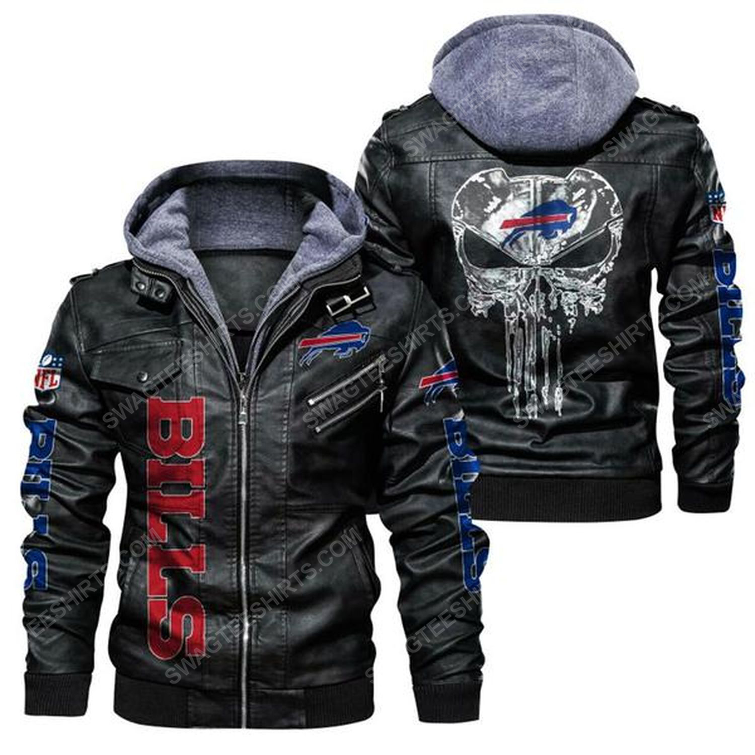 [special edition] National football league buffalo bills leather jacket – Maria