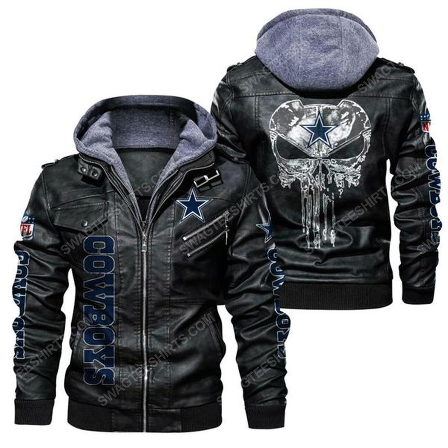 [special edition] National football league dallas cowboys leather jacket – Maria