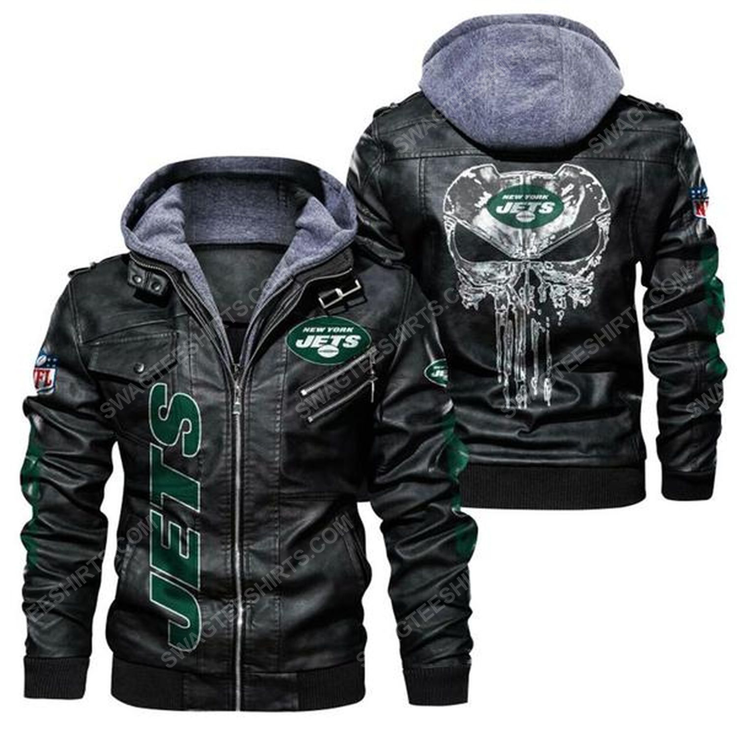 [special edition] National football league new york jets leather jacket – Maria