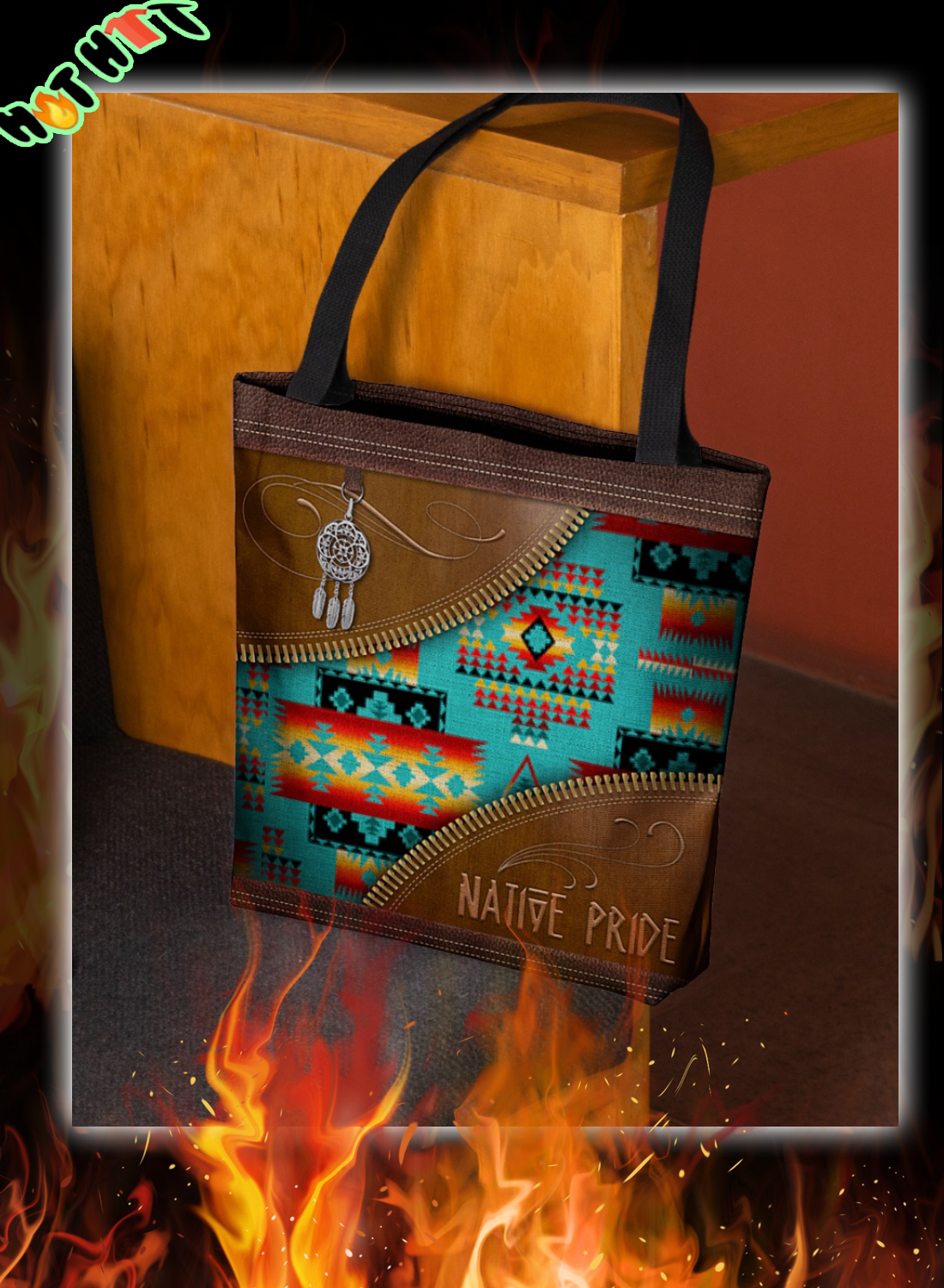 Native Pride American Tote Bag 3