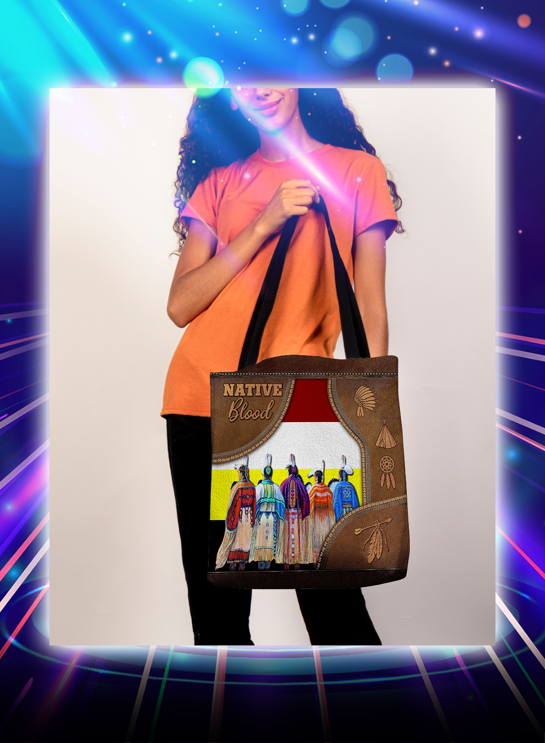 Native blood tote bag - Picture 1