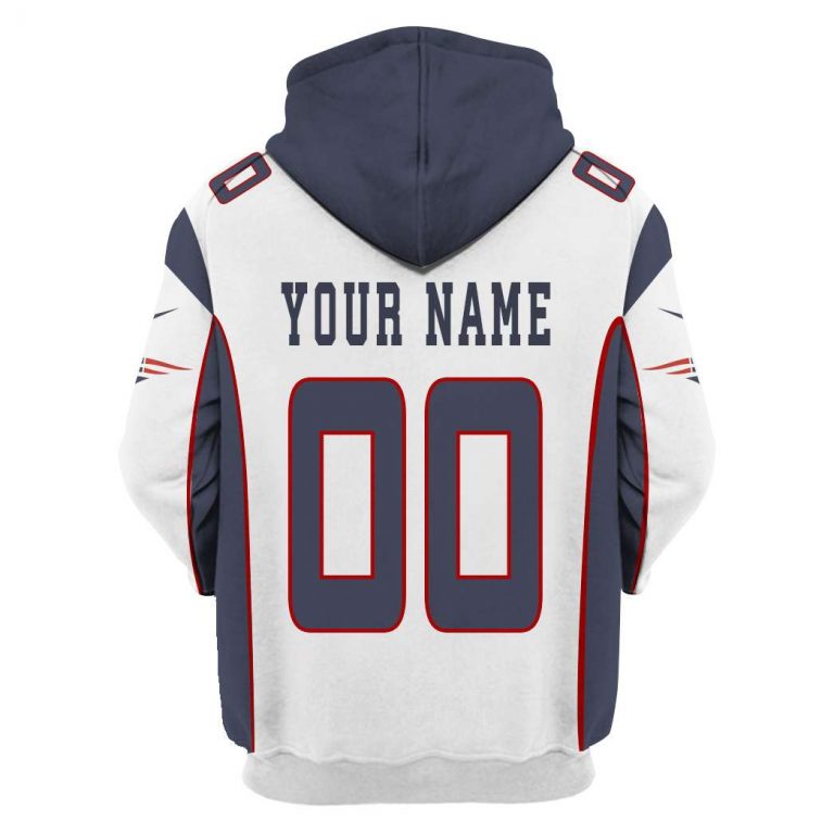 New England Patriots custom name and number 3d over printed shirt, hoodie 1