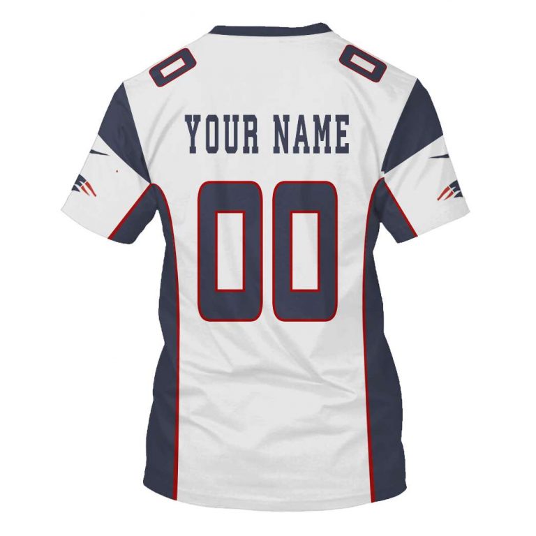 New England Patriots custom name and number 3d over printed shirt, hoodie 5