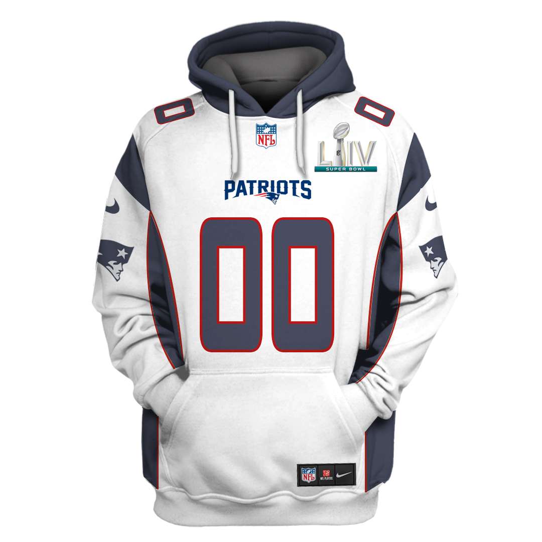 New England Patriots custom name and number 3d over printed shirt, hoodie – LIMITED EDITION