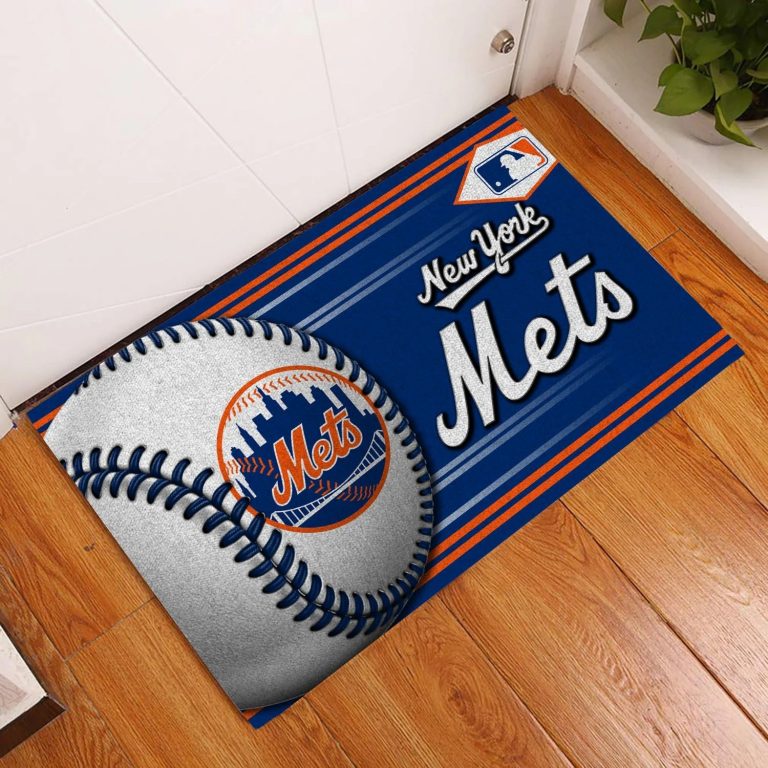 New York Mets Baseball Doormat2