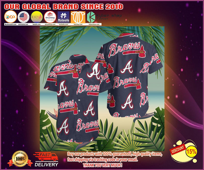 Atlanta braves hawaiian shirt