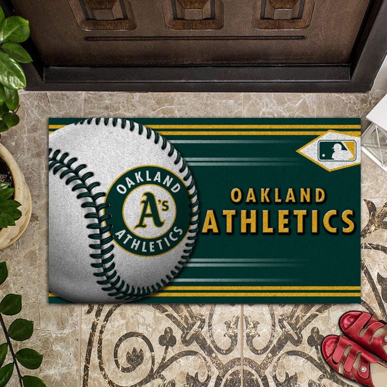 Oakland Athletics Baseball Doormat