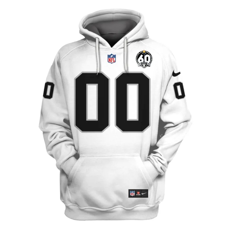 Oakland Raiders Custom Your Name And Number 3D Shirt hoodie