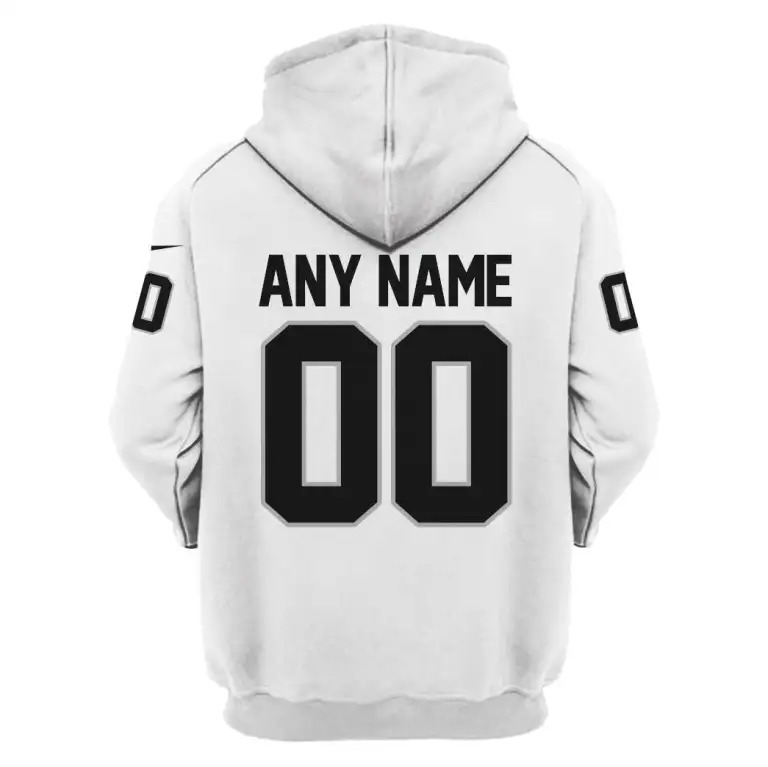 Oakland Raiders Custom Your Name And Number 3D Shirt hoodie1