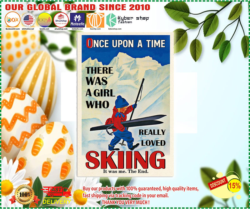 Once upon the time There was a girl who love Skiing poster 3
