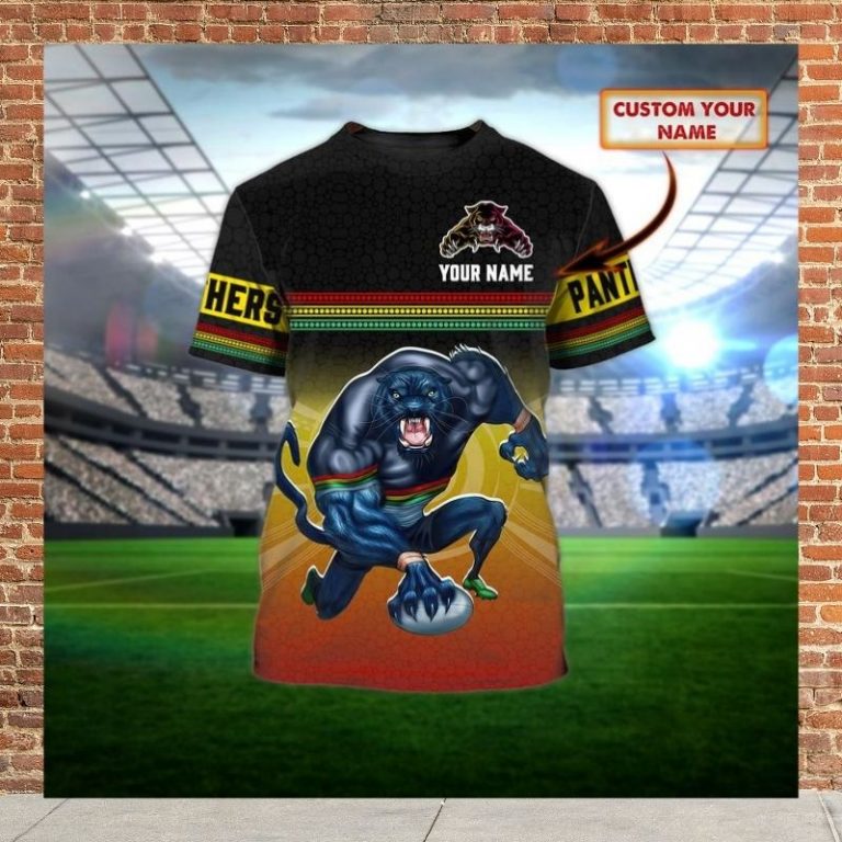 Penrith Panthers custom personalized 3d t shirt 3