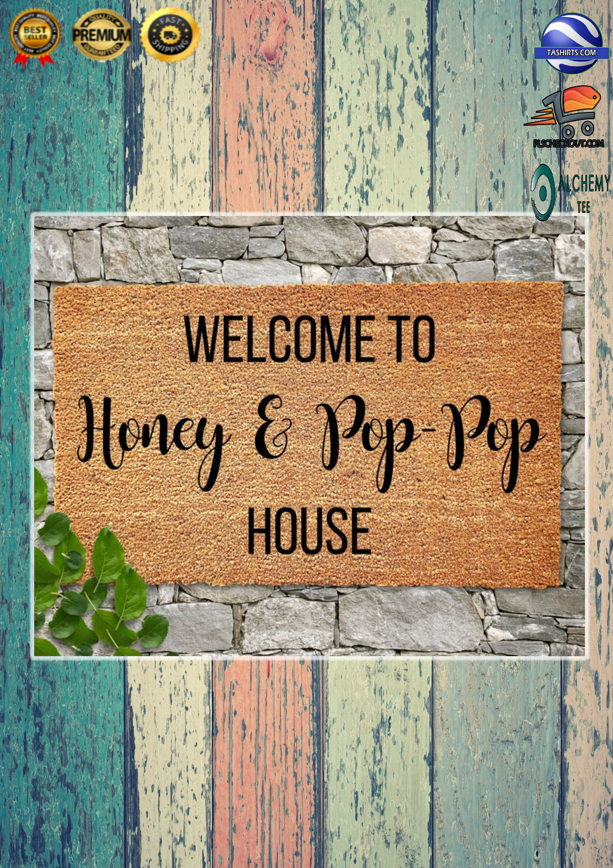 Personalized Customized Welcome to house doormat 3