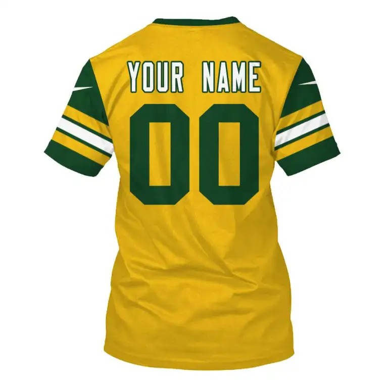 Personalized Green Bay Packers Custom Your Name And Number 3D Shirt hoodie3