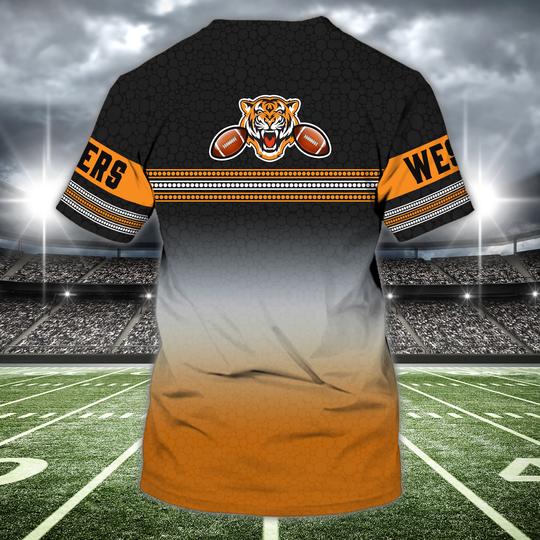 Personalized Wests Tigers personalized 3d t shirt 2
