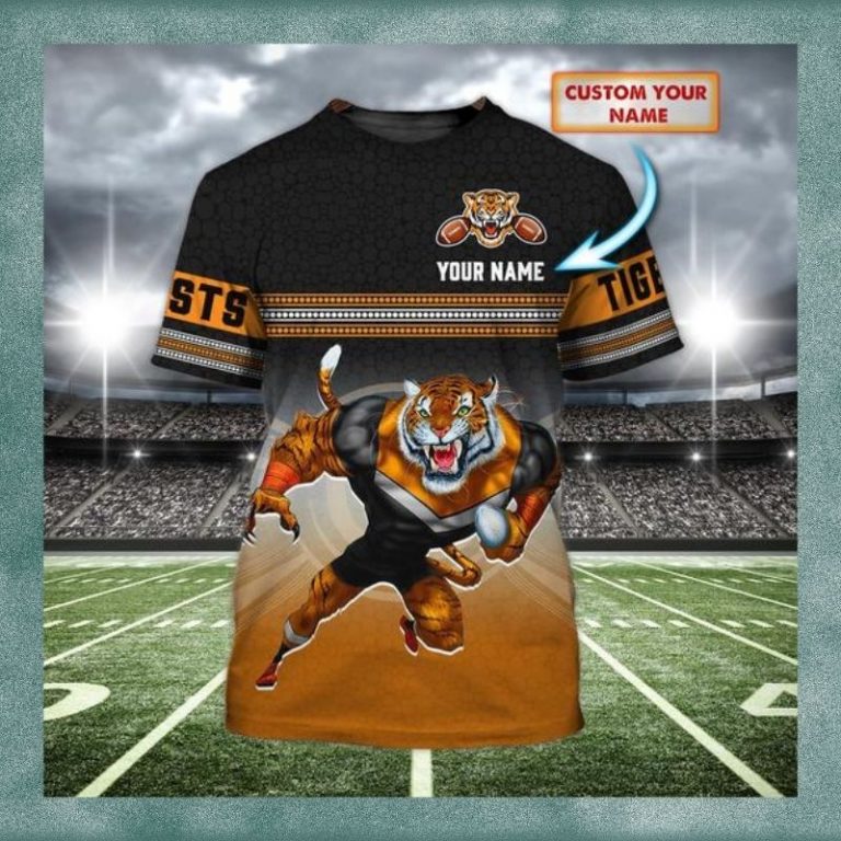 Personalized Wests Tigers personalized 3d t shirt 3
